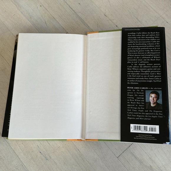 “Catch a Wave - Beach Boys’ Brian Wilson hardcover by Peter Ames Carlin - Picture 8 of 8